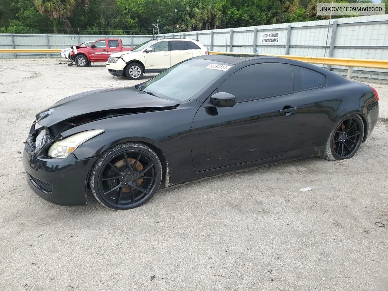 2009 Infiniti G37 Base VIN: JNKCV64E09M606300 Lot: 66594354