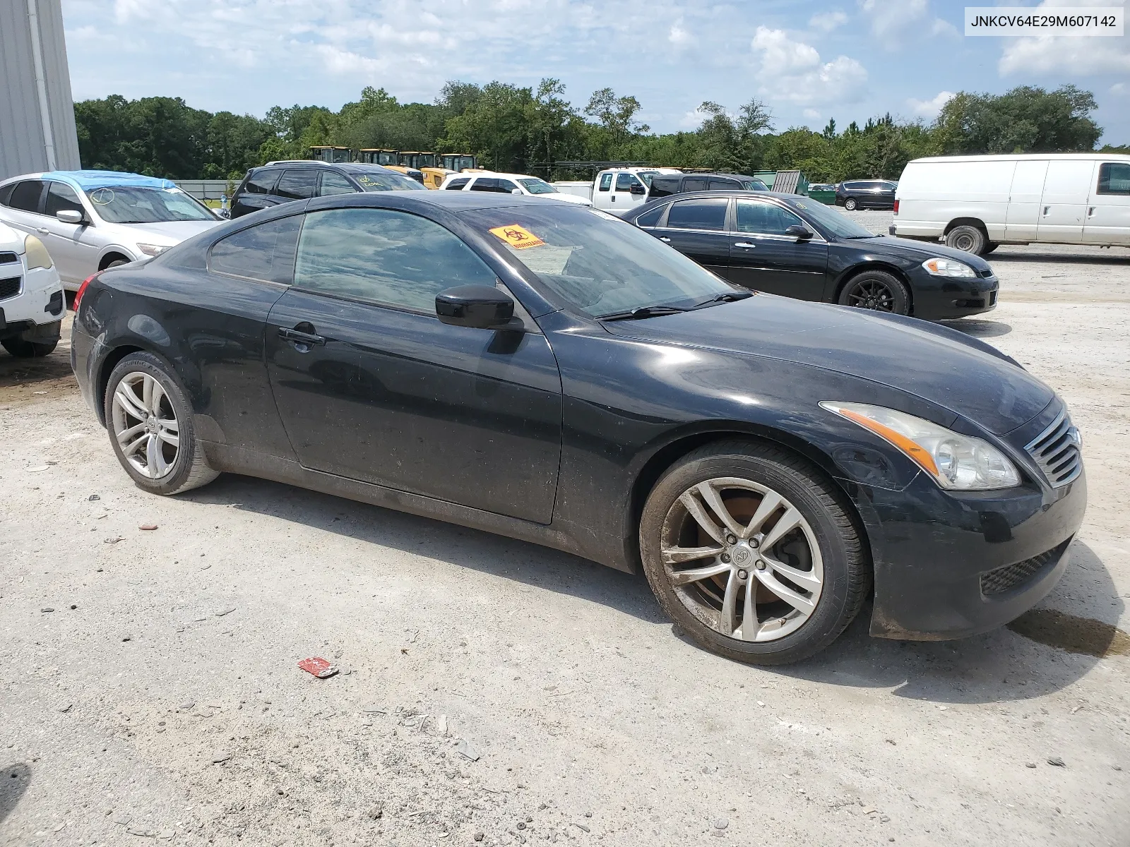 2009 Infiniti G37 Base VIN: JNKCV64E29M607142 Lot: 67485784