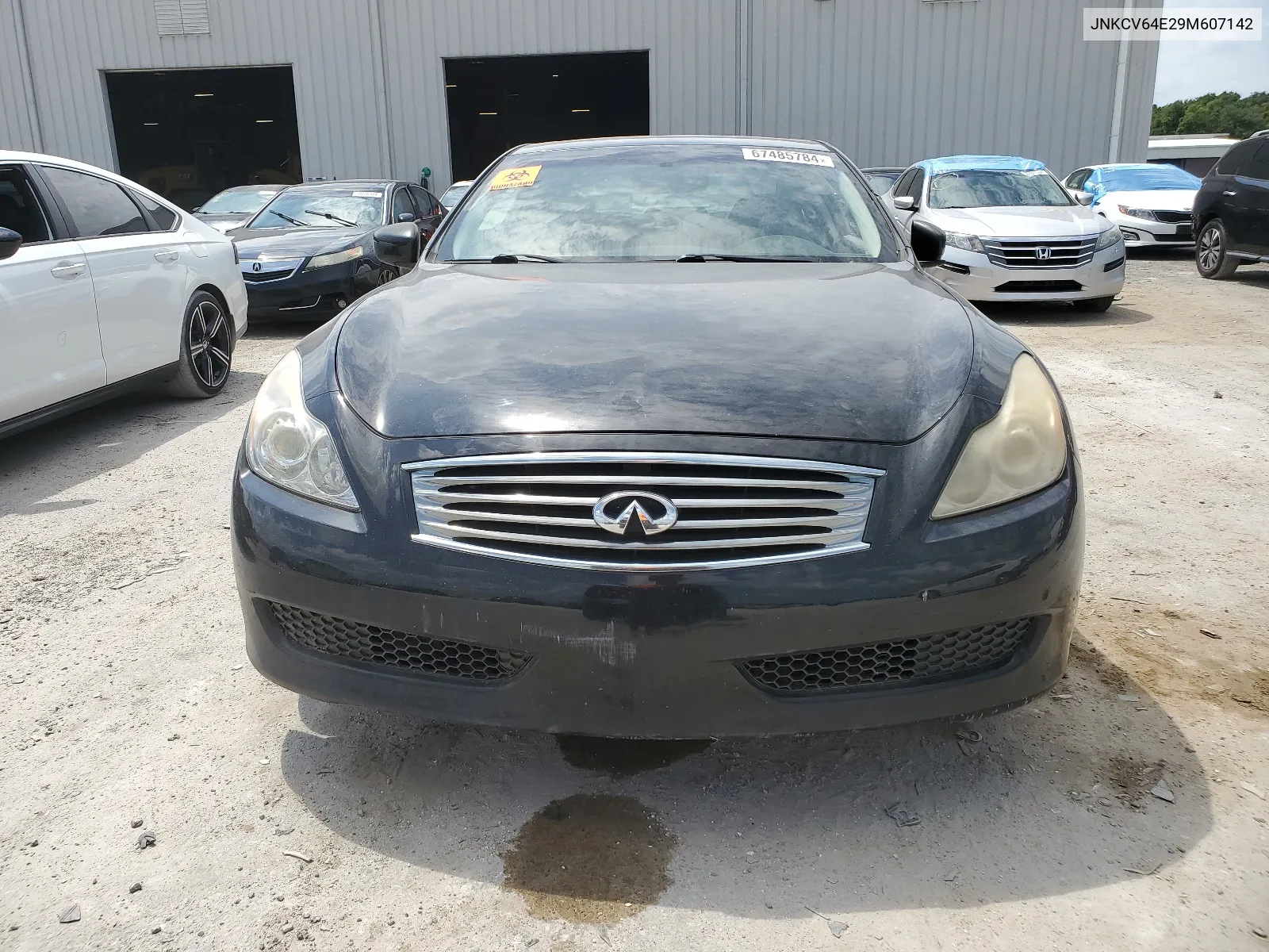 2009 Infiniti G37 Base VIN: JNKCV64E29M607142 Lot: 67485784