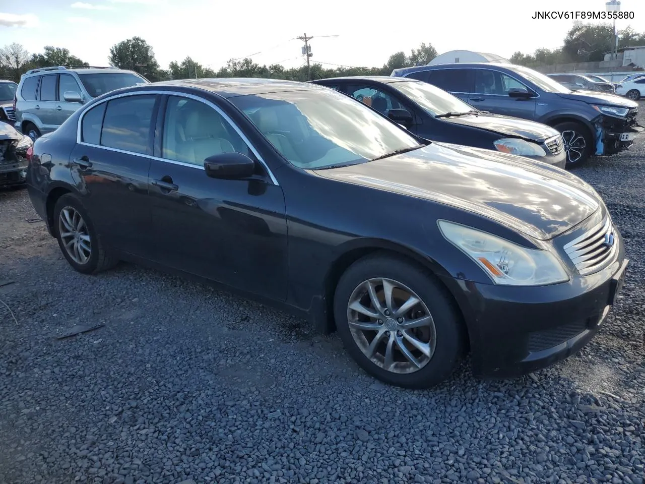 2009 Infiniti G37 VIN: JNKCV61F89M355880 Lot: 68297524