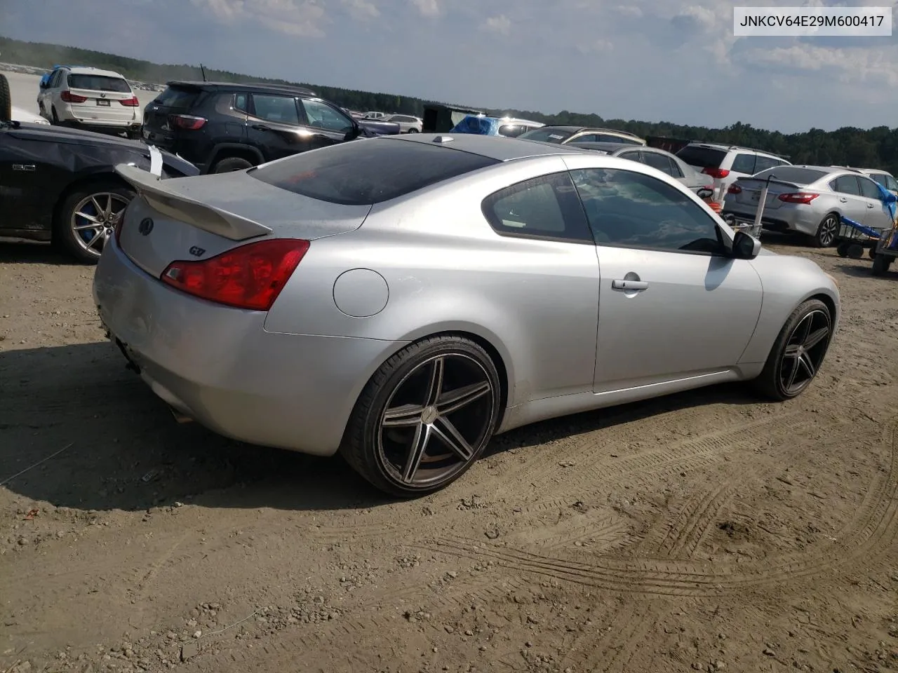 2009 Infiniti G37 Base VIN: JNKCV64E29M600417 Lot: 69706094