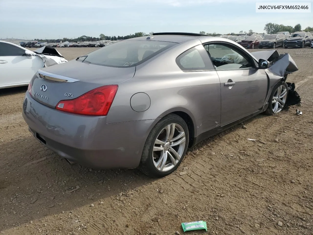 2009 Infiniti G37 VIN: JNKCV64FX9M652466 Lot: 71175214