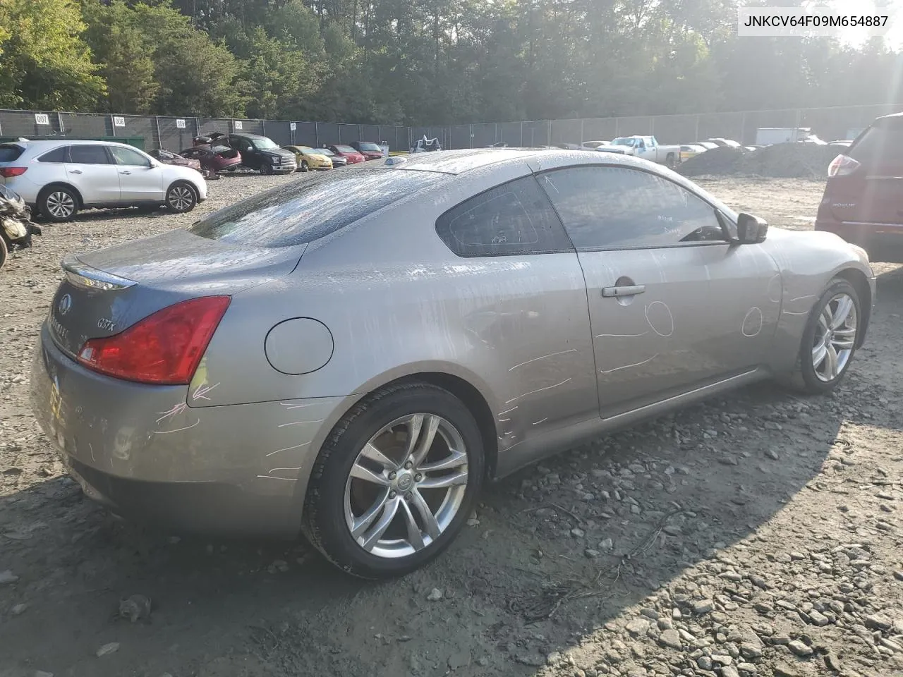 JNKCV64F09M654887 2009 Infiniti G37