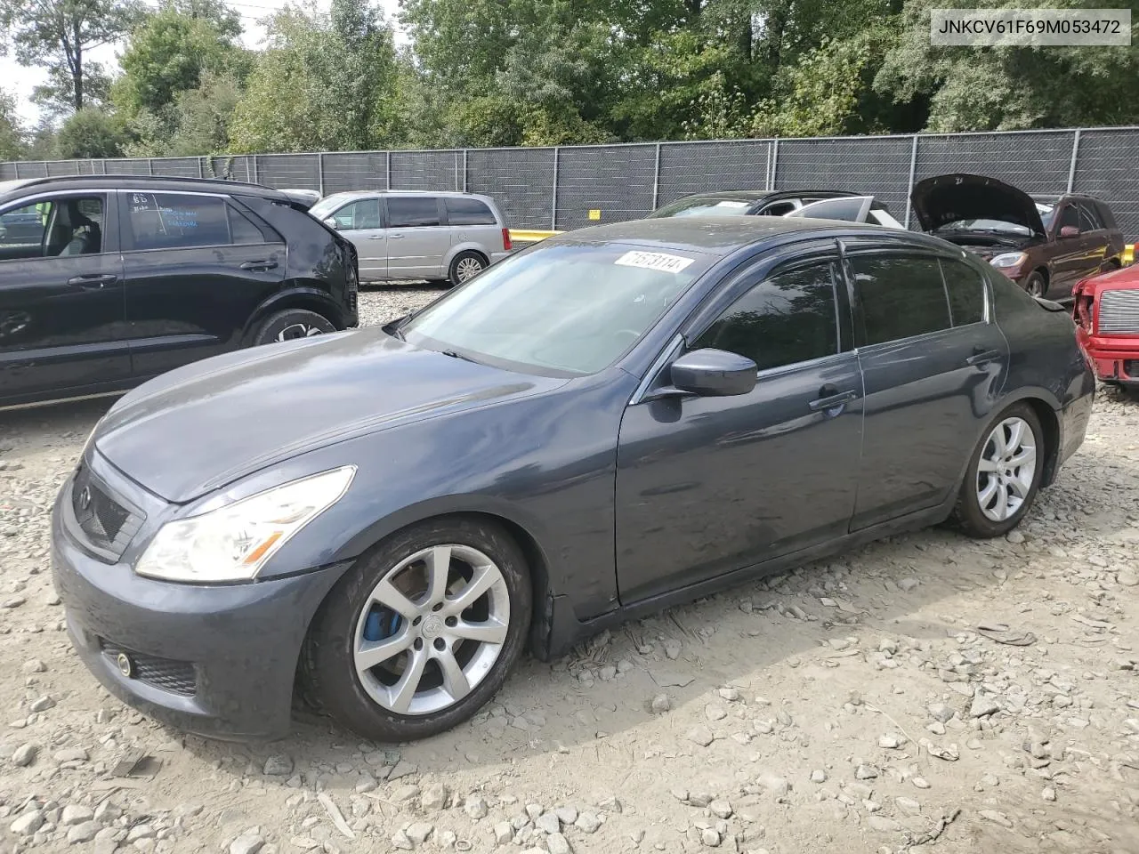 2009 Infiniti G37 VIN: JNKCV61F69M053472 Lot: 71573114