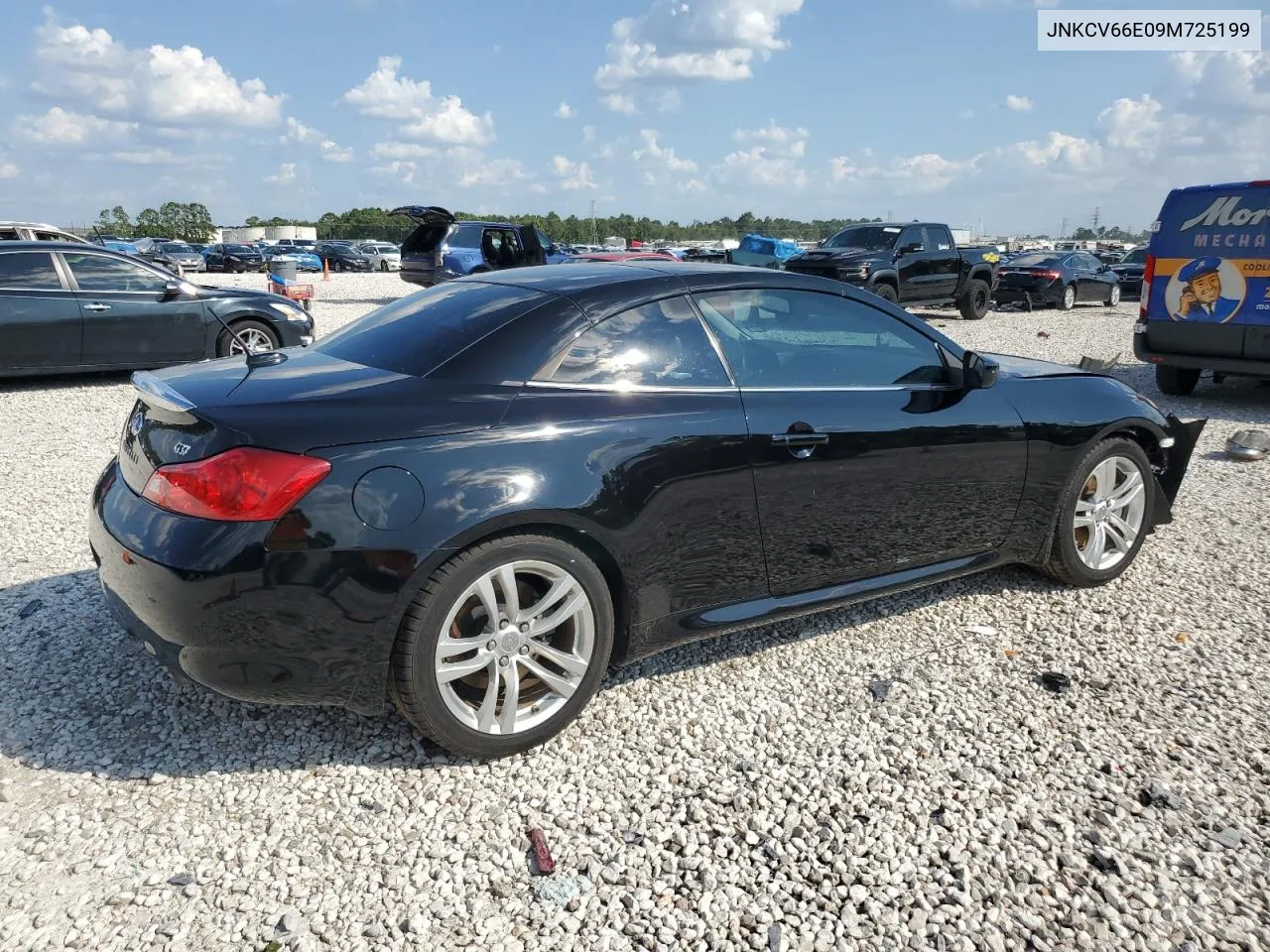 2009 Infiniti G37 Base VIN: JNKCV66E09M725199 Lot: 71592184