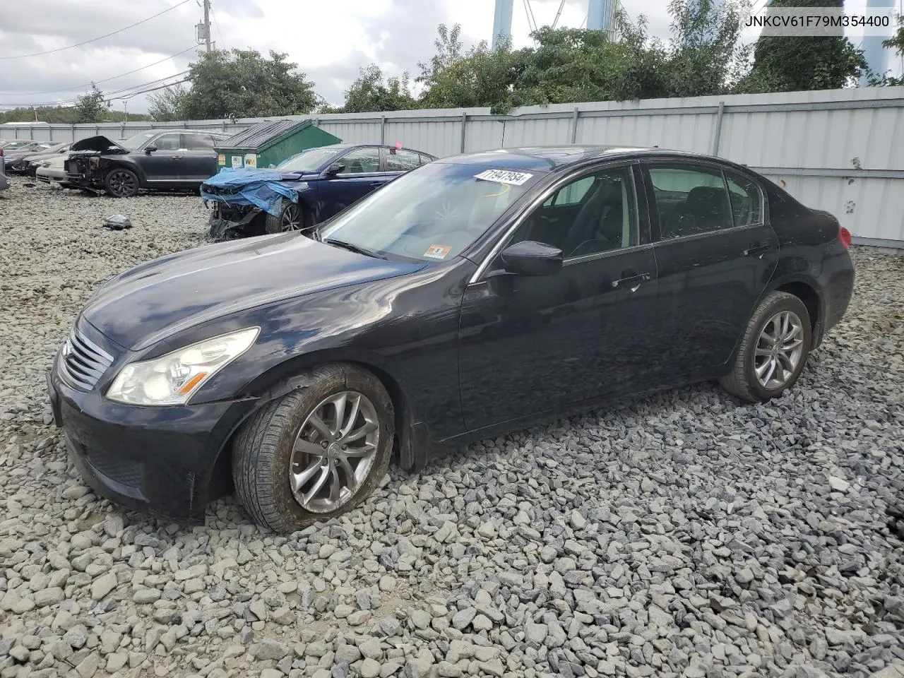 2009 Infiniti G37 VIN: JNKCV61F79M354400 Lot: 71947954