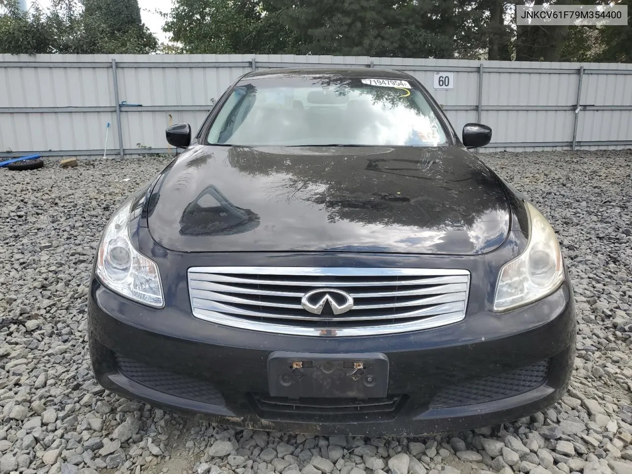 2009 Infiniti G37 VIN: JNKCV61F79M354400 Lot: 71947954