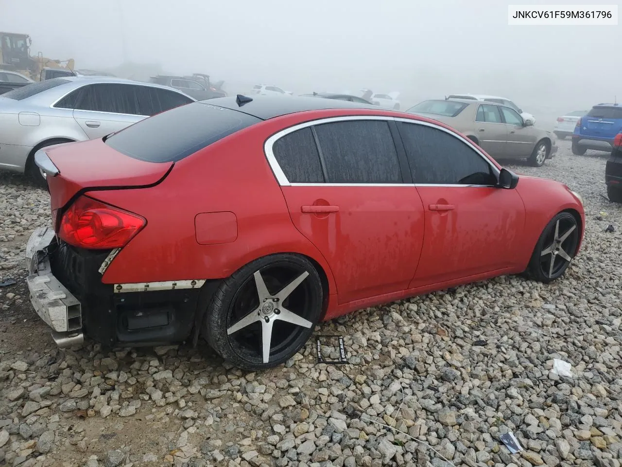 2009 Infiniti G37 VIN: JNKCV61F59M361796 Lot: 72242724