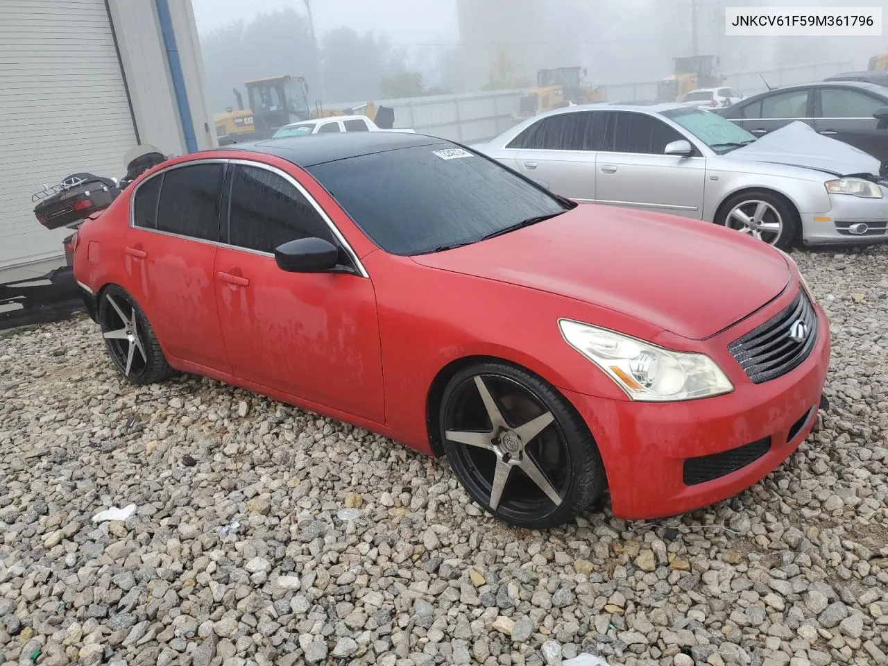 2009 Infiniti G37 VIN: JNKCV61F59M361796 Lot: 72242724