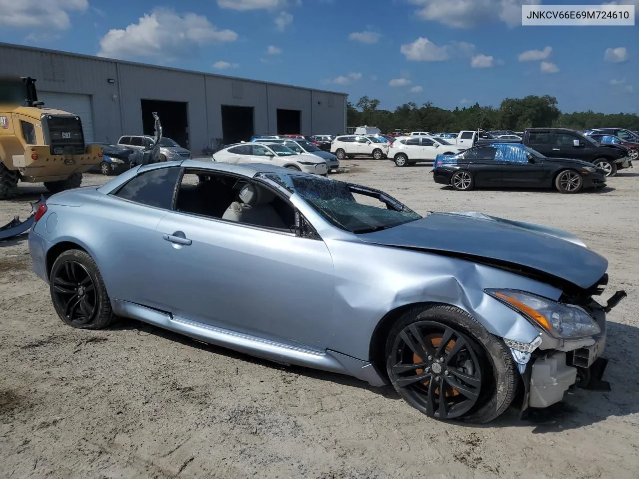 2009 Infiniti G37 Base VIN: JNKCV66E69M724610 Lot: 72576724