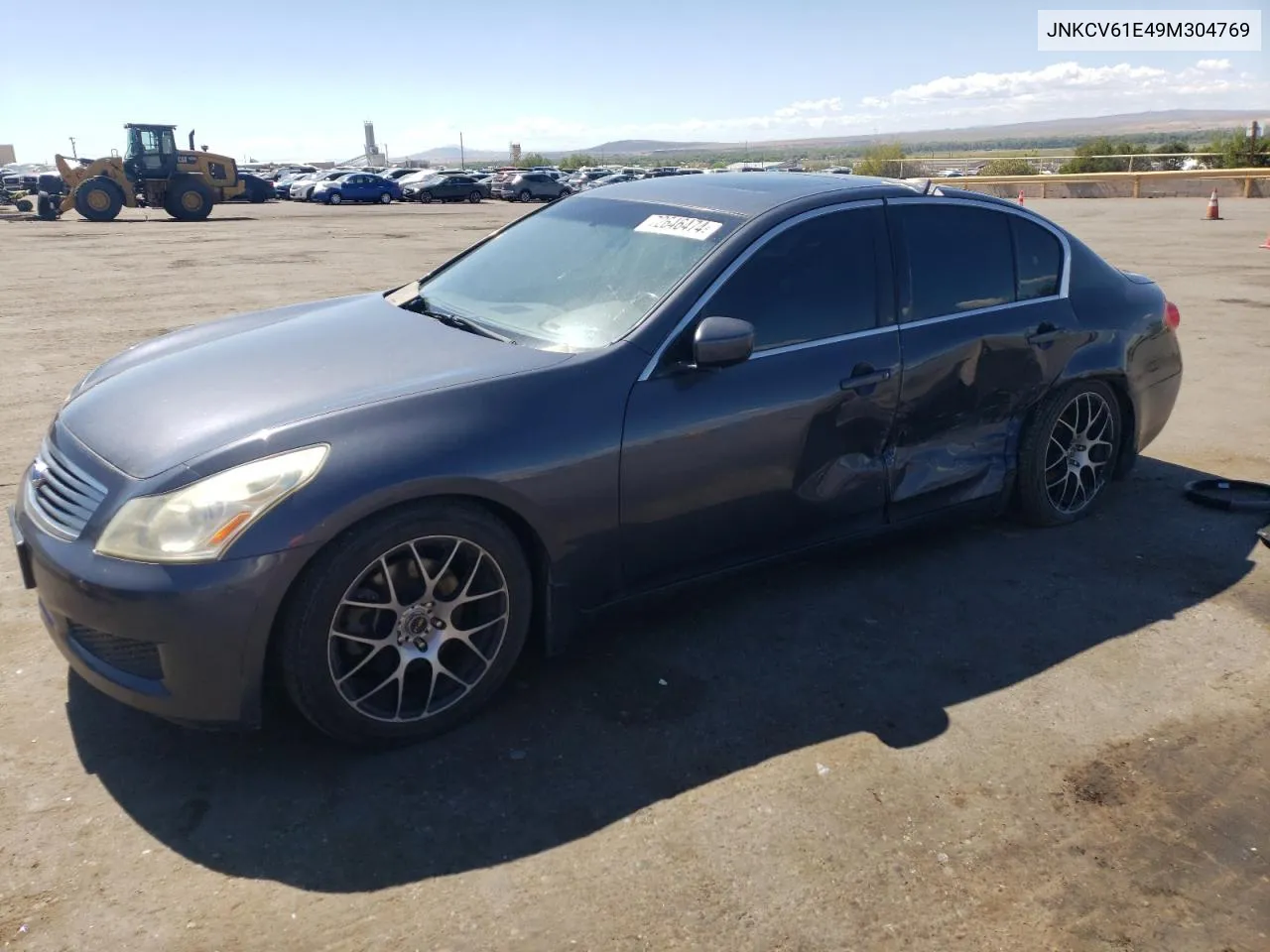 2009 Infiniti G37 Base VIN: JNKCV61E49M304769 Lot: 72646474