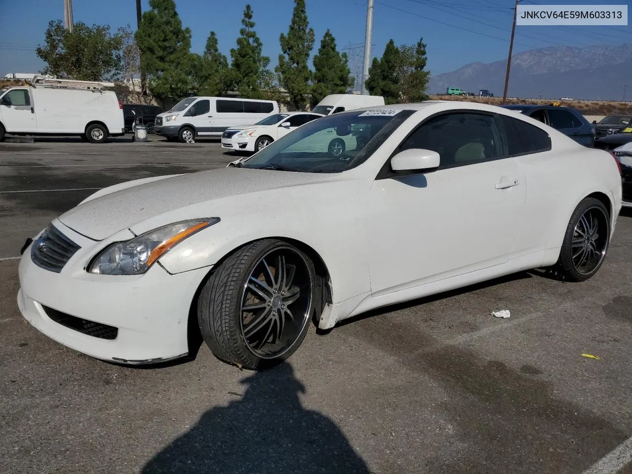 2009 Infiniti G37 Base VIN: JNKCV64E59M603313 Lot: 72722424