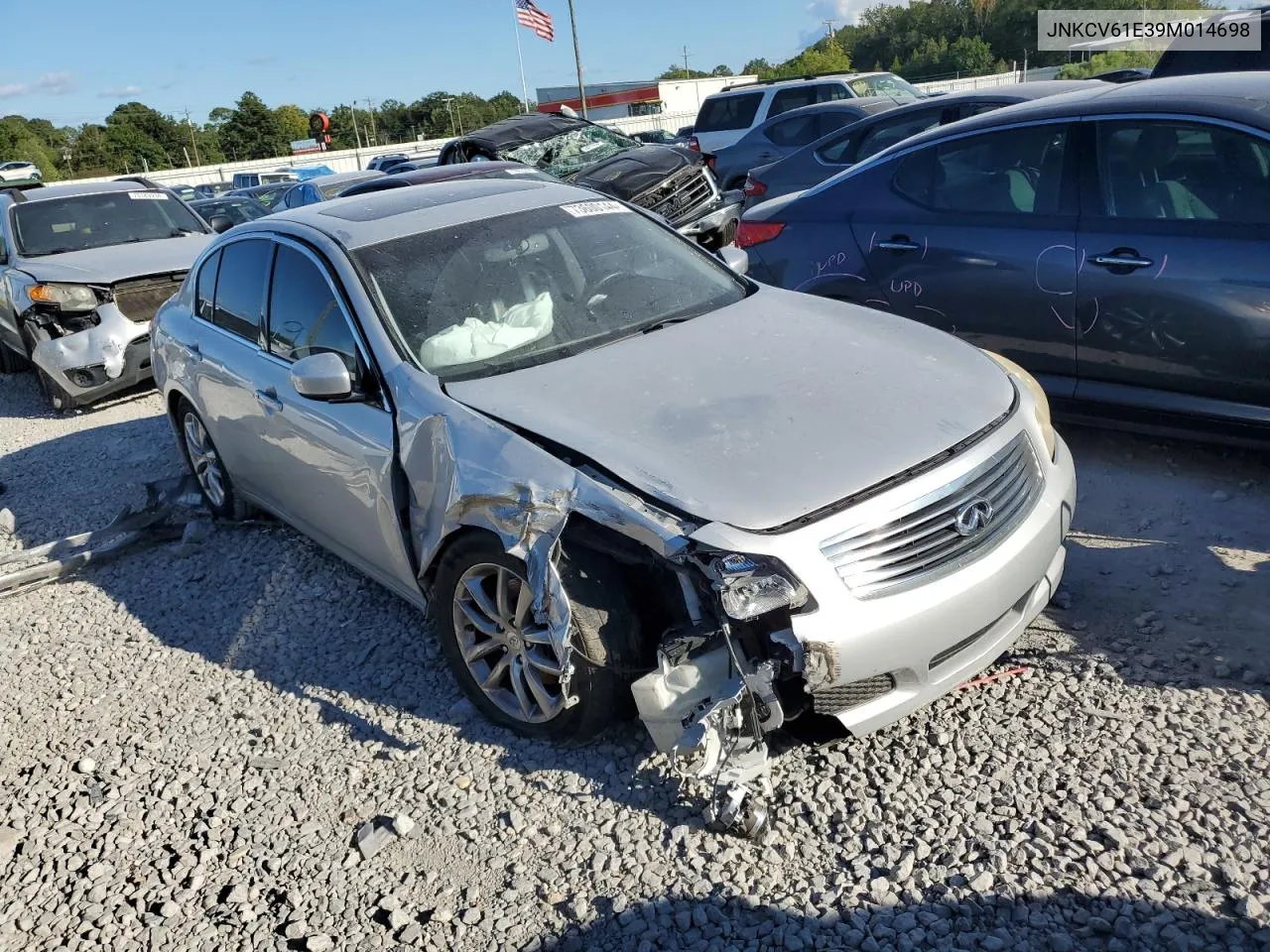 2009 Infiniti G37 Base VIN: JNKCV61E39M014698 Lot: 73600144