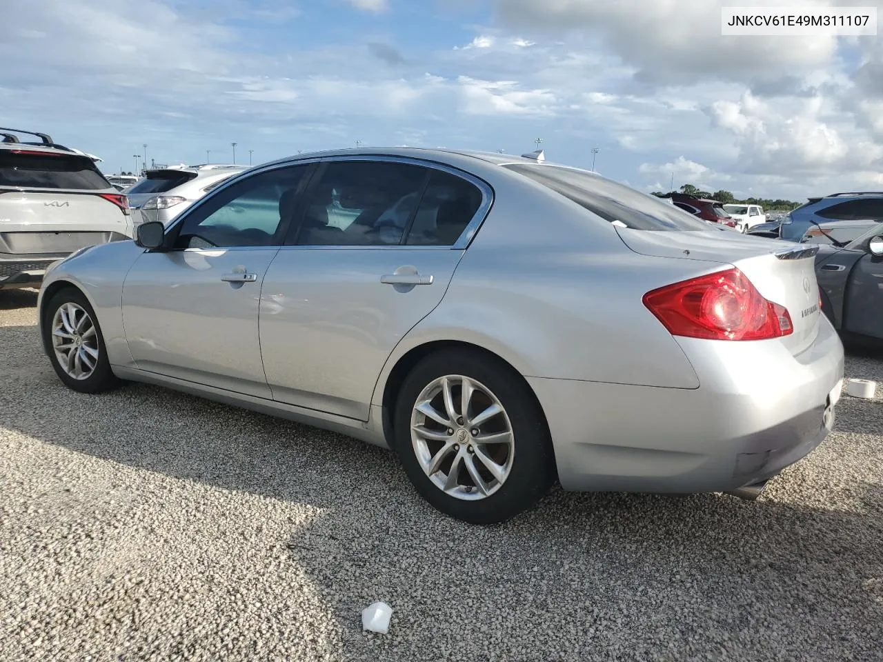 2009 Infiniti G37 Base VIN: JNKCV61E49M311107 Lot: 74067504