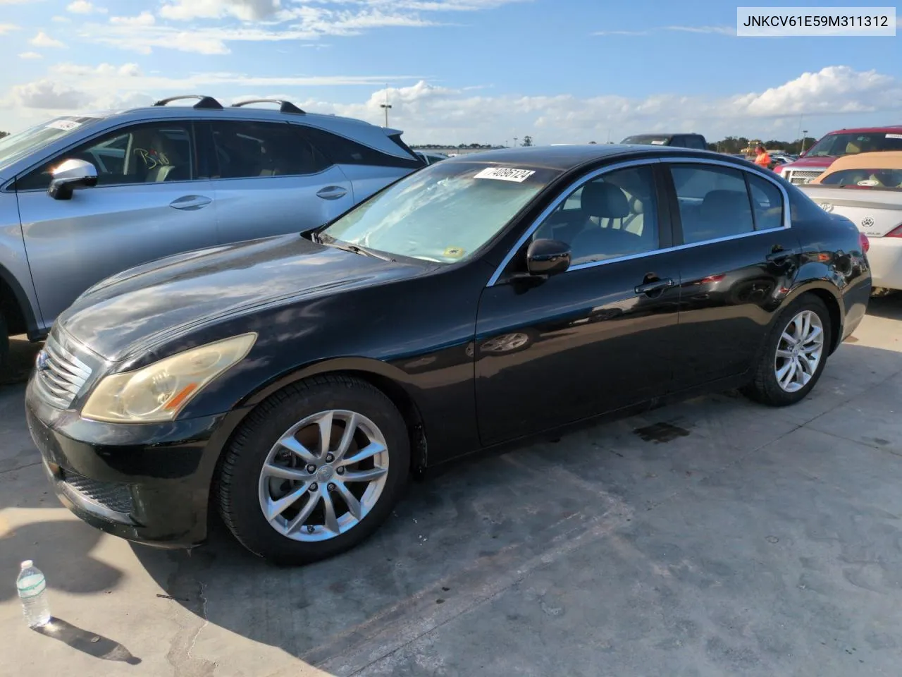 2009 Infiniti G37 Base VIN: JNKCV61E59M311312 Lot: 74096124