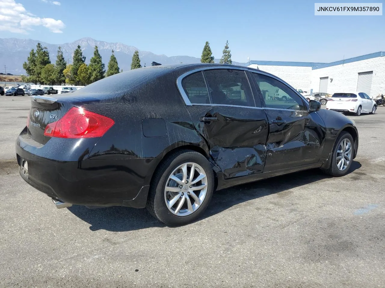 2009 Infiniti G37 VIN: JNKCV61FX9M357890 Lot: 74131414