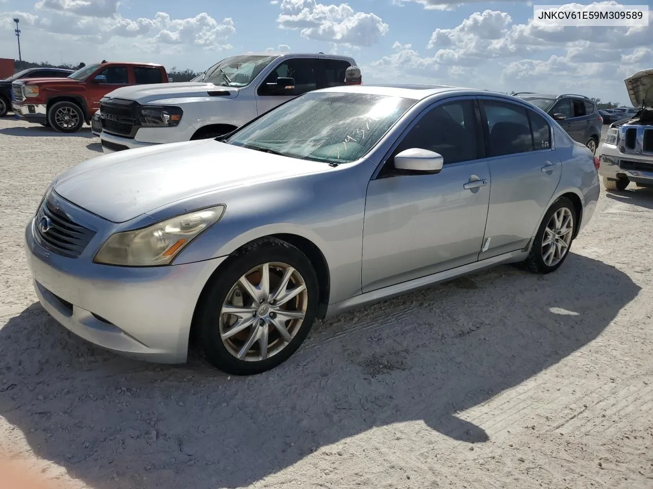 JNKCV61E59M309589 2009 Infiniti G37 Base