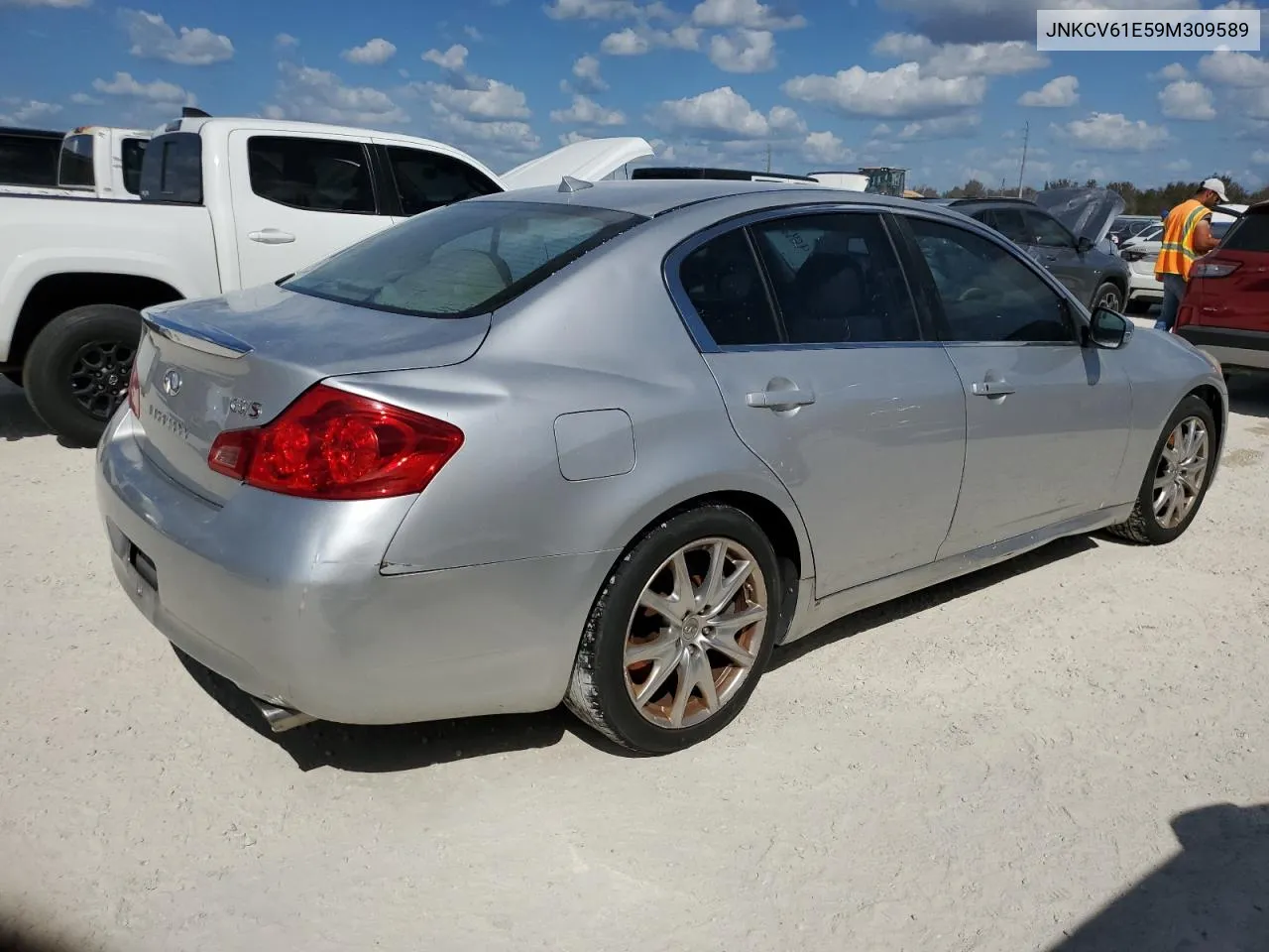 JNKCV61E59M309589 2009 Infiniti G37 Base