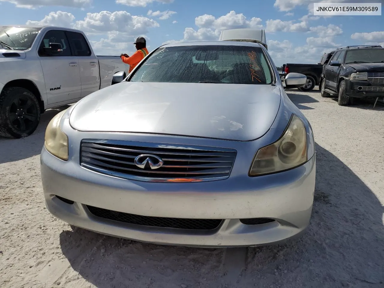 JNKCV61E59M309589 2009 Infiniti G37 Base