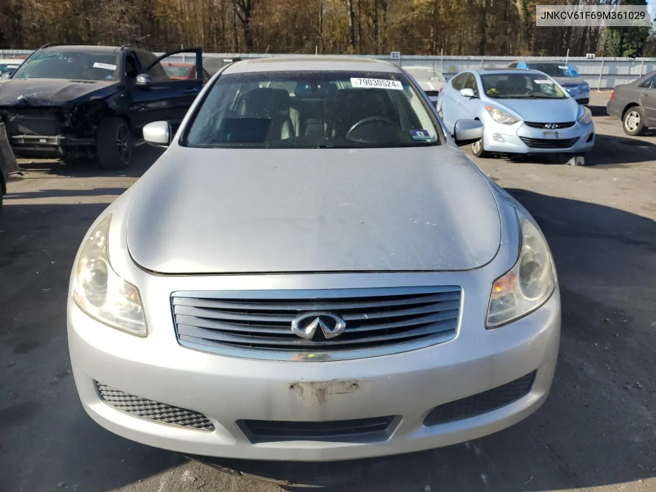 2009 Infiniti G37 VIN: JNKCV61F69M361029 Lot: 79030524