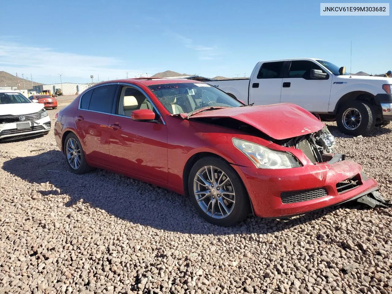 2009 Infiniti G37 Base VIN: JNKCV61E99M303682 Lot: 79341294