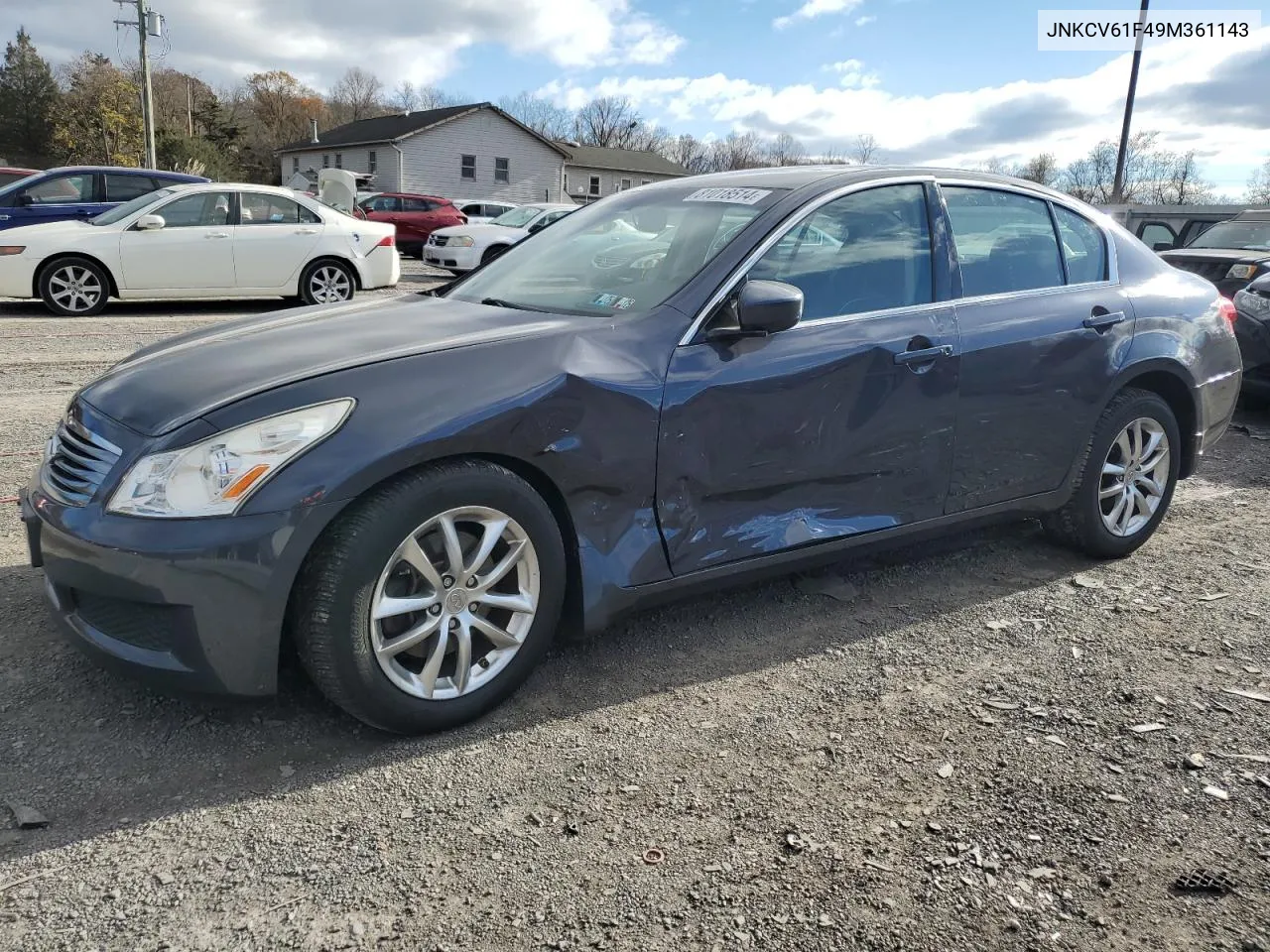 2009 Infiniti G37 VIN: JNKCV61F49M361143 Lot: 81018514