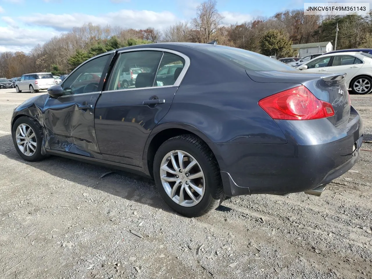 2009 Infiniti G37 VIN: JNKCV61F49M361143 Lot: 81018514