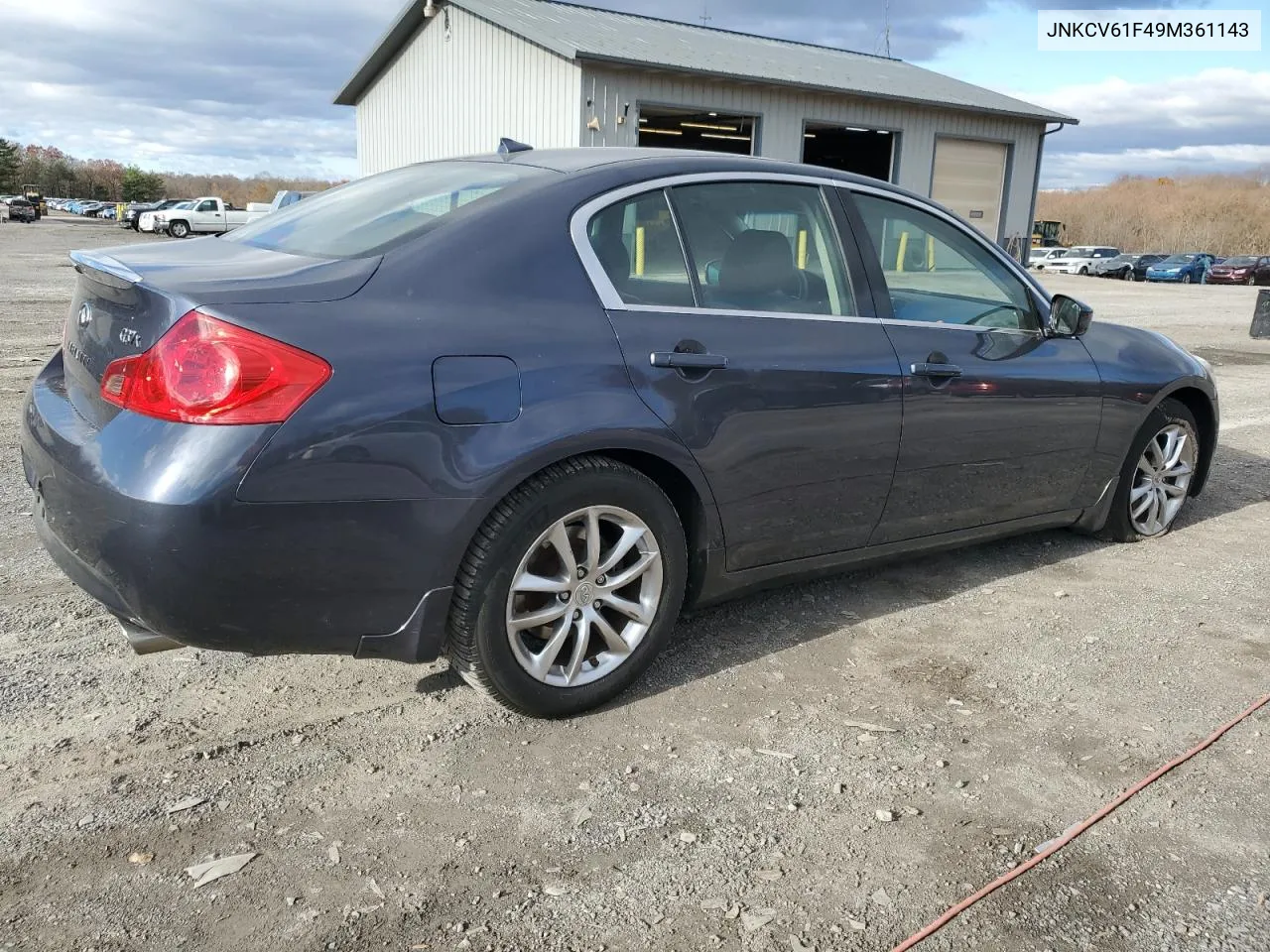 2009 Infiniti G37 VIN: JNKCV61F49M361143 Lot: 81018514