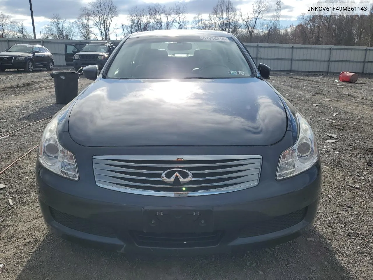 2009 Infiniti G37 VIN: JNKCV61F49M361143 Lot: 81018514