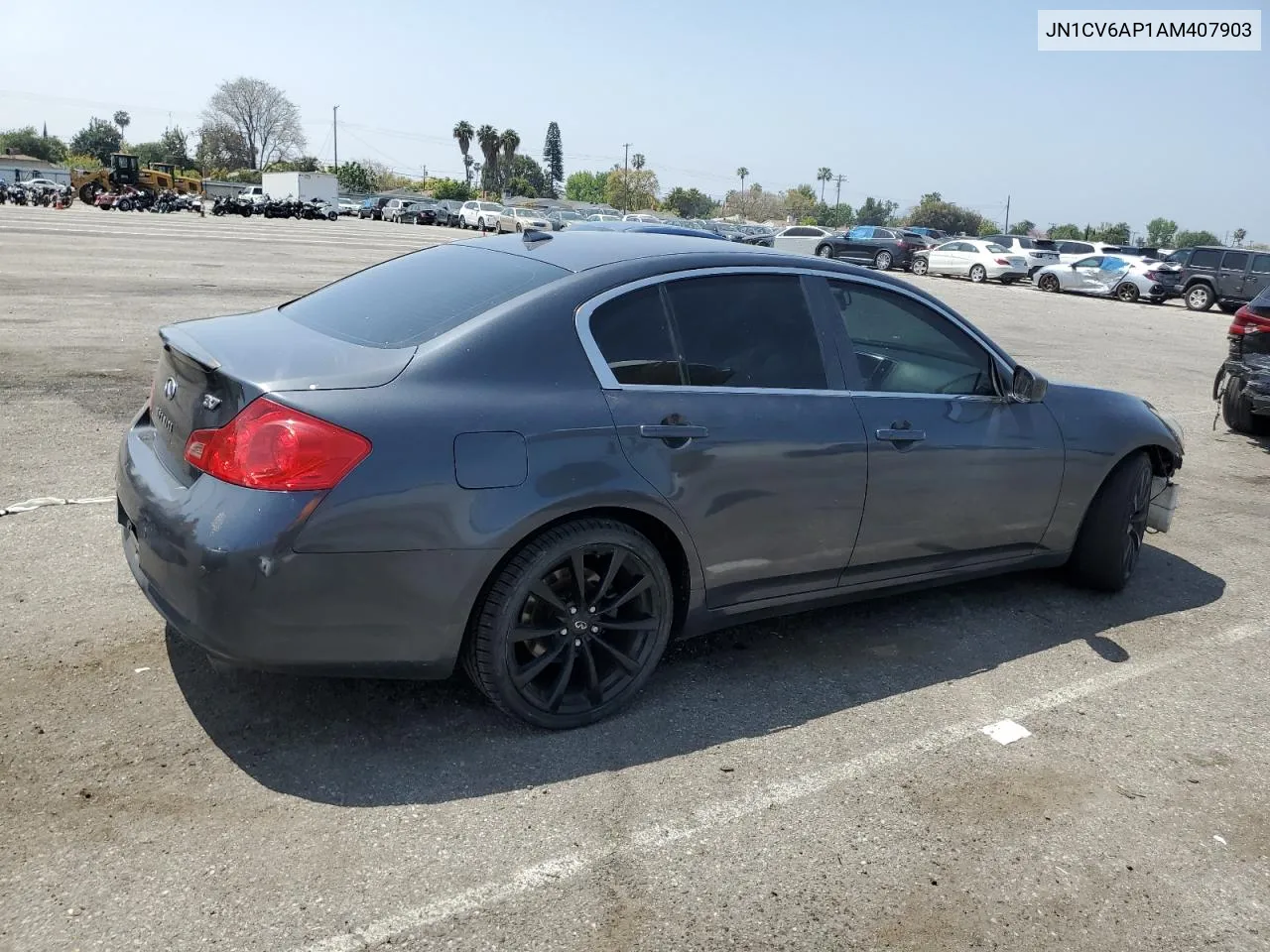 2010 Infiniti G37 Base VIN: JN1CV6AP1AM407903 Lot: 53341374