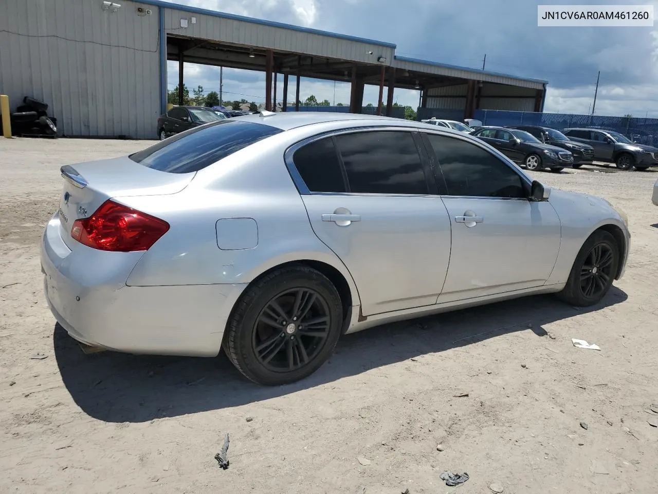 2010 Infiniti G37 VIN: JN1CV6AR0AM461260 Lot: 61119864