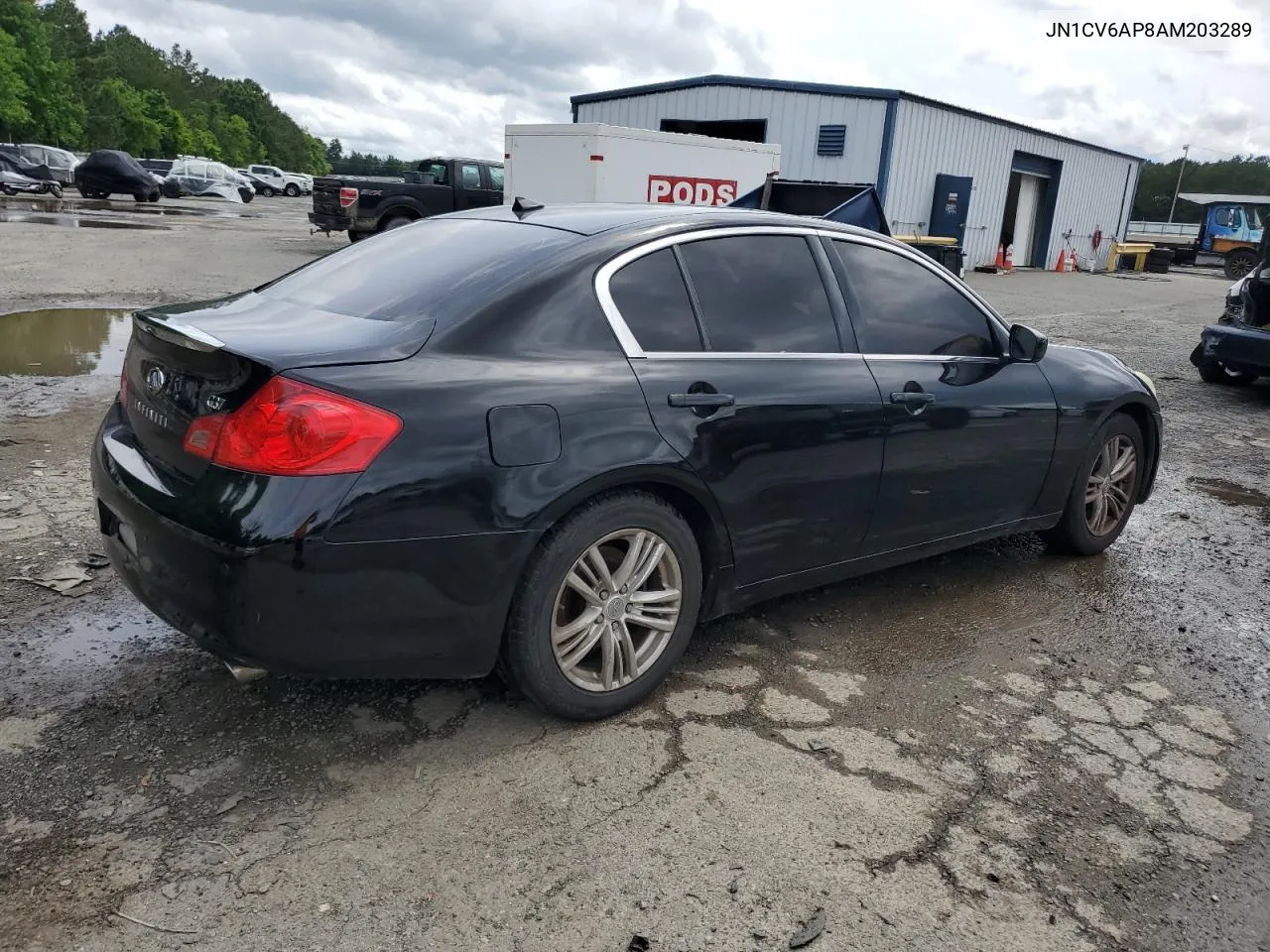 2010 Infiniti G37 Base VIN: JN1CV6AP8AM203289 Lot: 61746764