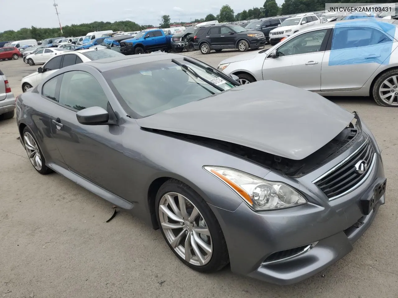 2010 Infiniti G37 Base VIN: JN1CV6EK2AM103431 Lot: 64070124