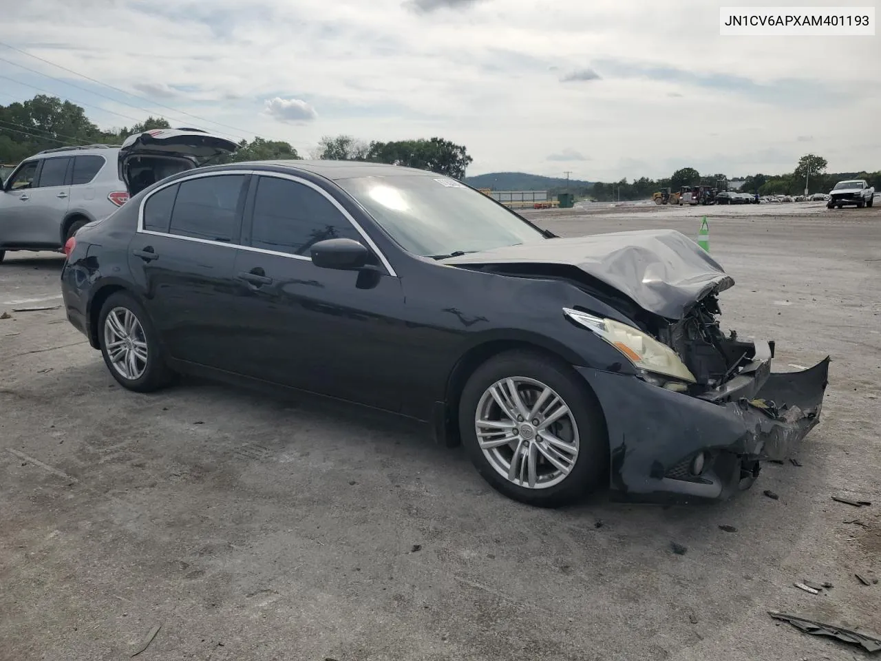 2010 Infiniti G37 Base VIN: JN1CV6APXAM401193 Lot: 67053984