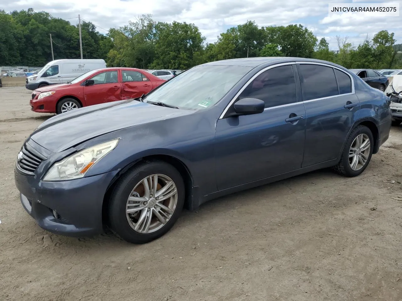 2010 Infiniti G37 VIN: JN1CV6AR4AM452075 Lot: 68007284