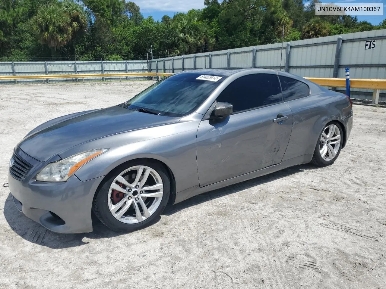 2010 Infiniti G37 Base VIN: JN1CV6EK4AM100367 Lot: 69465814