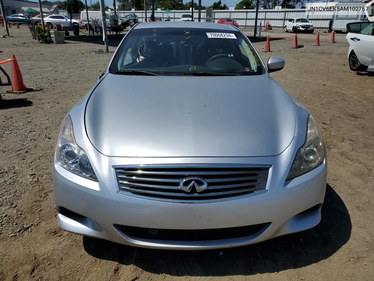 2010 Infiniti G37 Base VIN: JN1CV6EK5AM102757 Lot: 70068294