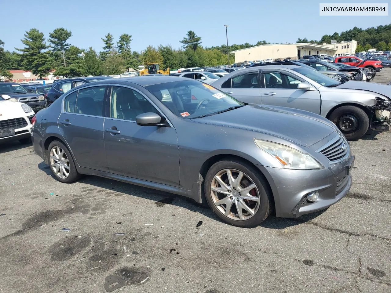 2010 Infiniti G37 VIN: JN1CV6AR4AM458944 Lot: 70524314