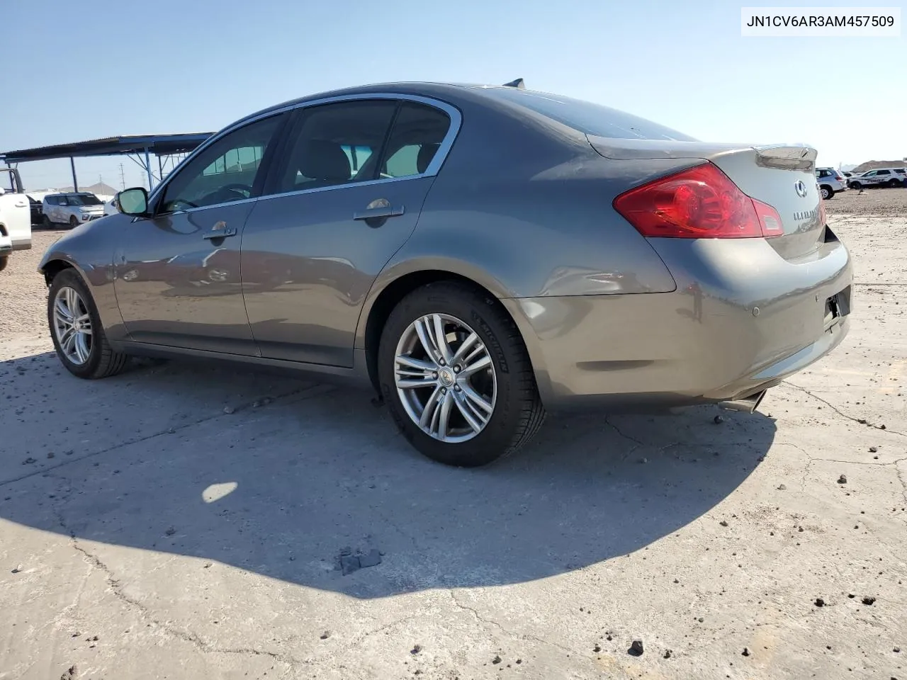 2010 Infiniti G37 VIN: JN1CV6AR3AM457509 Lot: 70698784