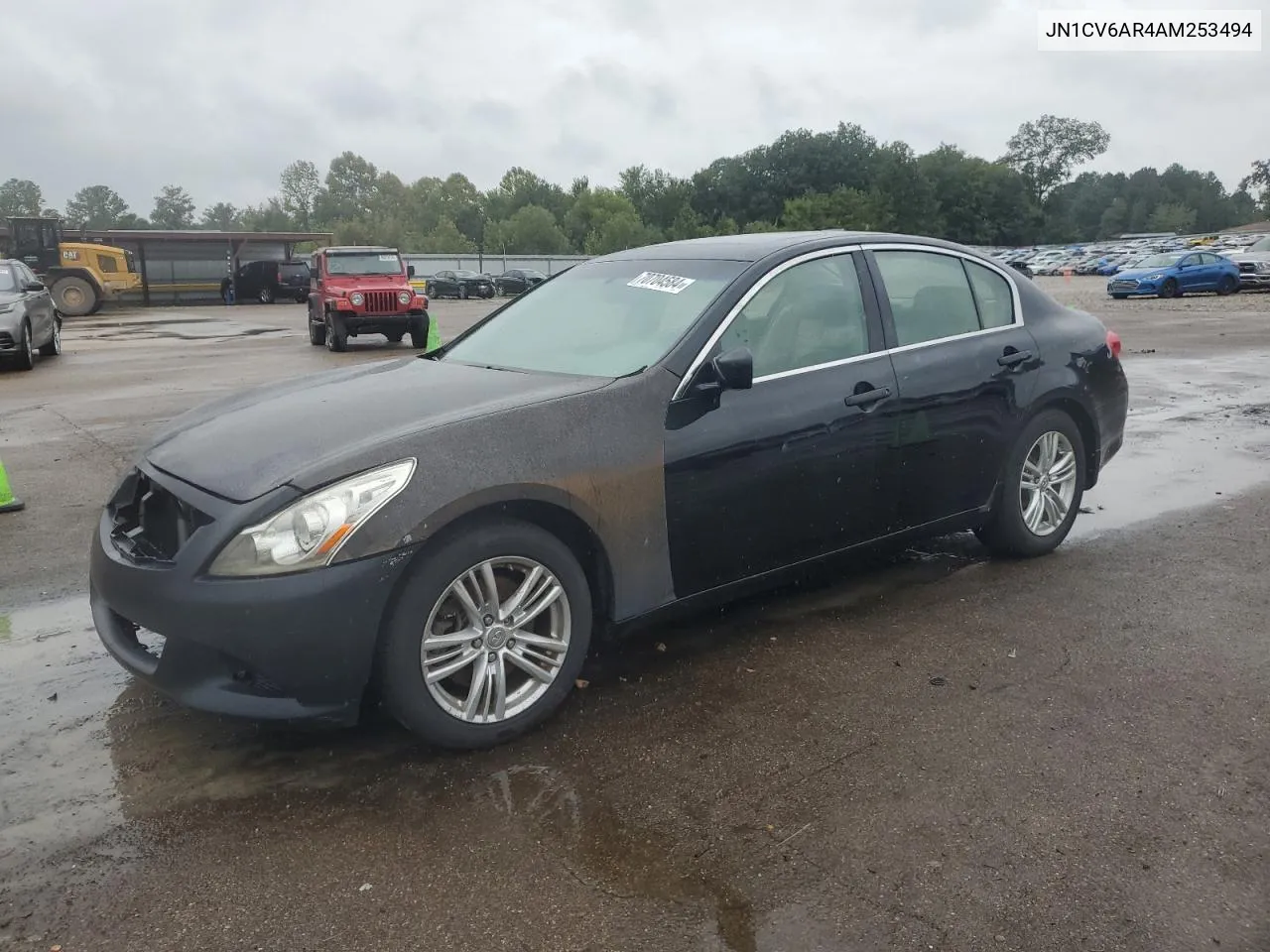 2010 Infiniti G37 VIN: JN1CV6AR4AM253494 Lot: 70704584