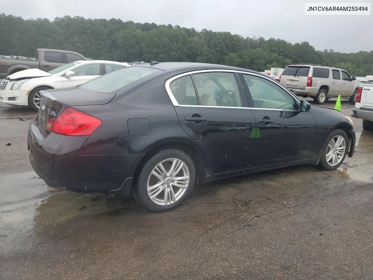 2010 Infiniti G37 VIN: JN1CV6AR4AM253494 Lot: 70704584