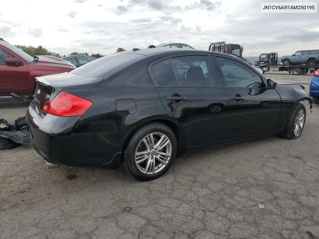 2010 Infiniti G37 VIN: JN1CV6AR1AM250195 Lot: 71962904