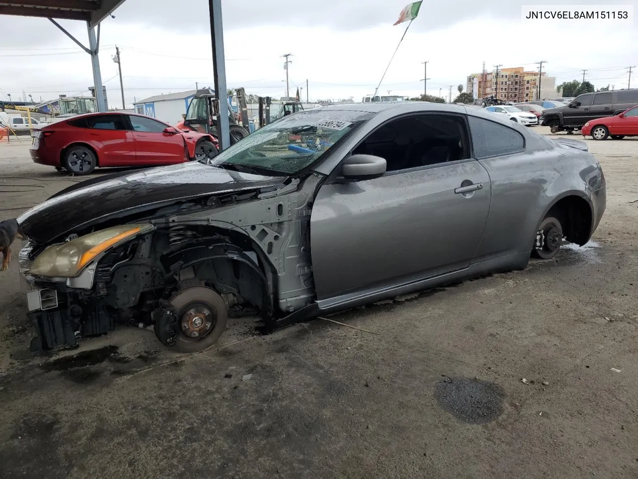 2010 Infiniti G37 VIN: JN1CV6EL8AM151153 Lot: 72586794