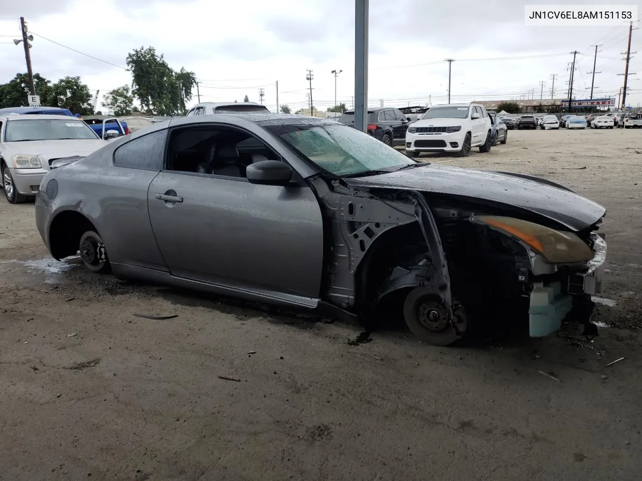 2010 Infiniti G37 VIN: JN1CV6EL8AM151153 Lot: 72586794