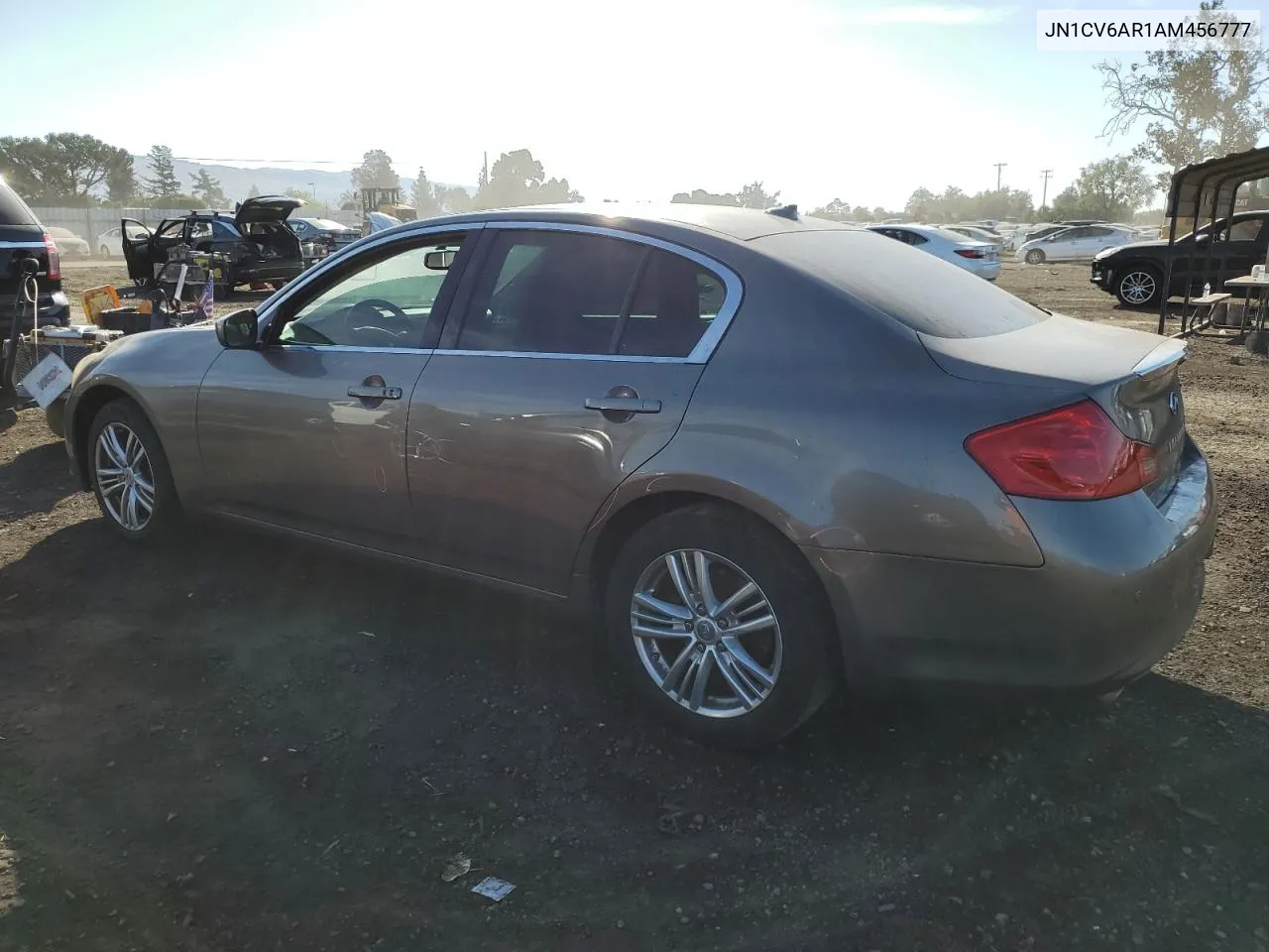 2010 Infiniti G37 VIN: JN1CV6AR1AM456777 Lot: 72731934