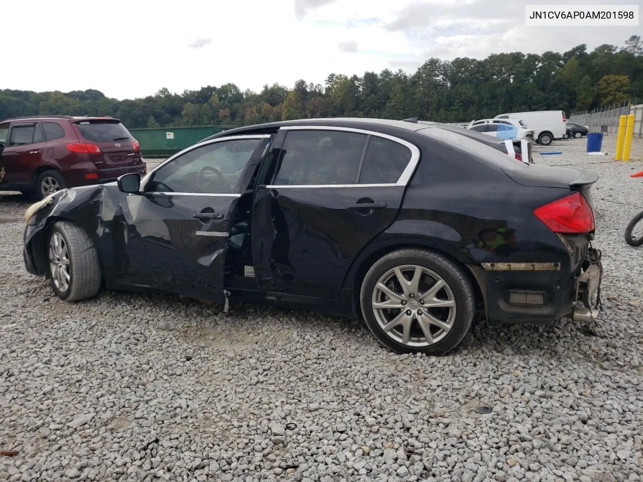 2010 Infiniti G37 Base VIN: JN1CV6AP0AM201598 Lot: 72837554