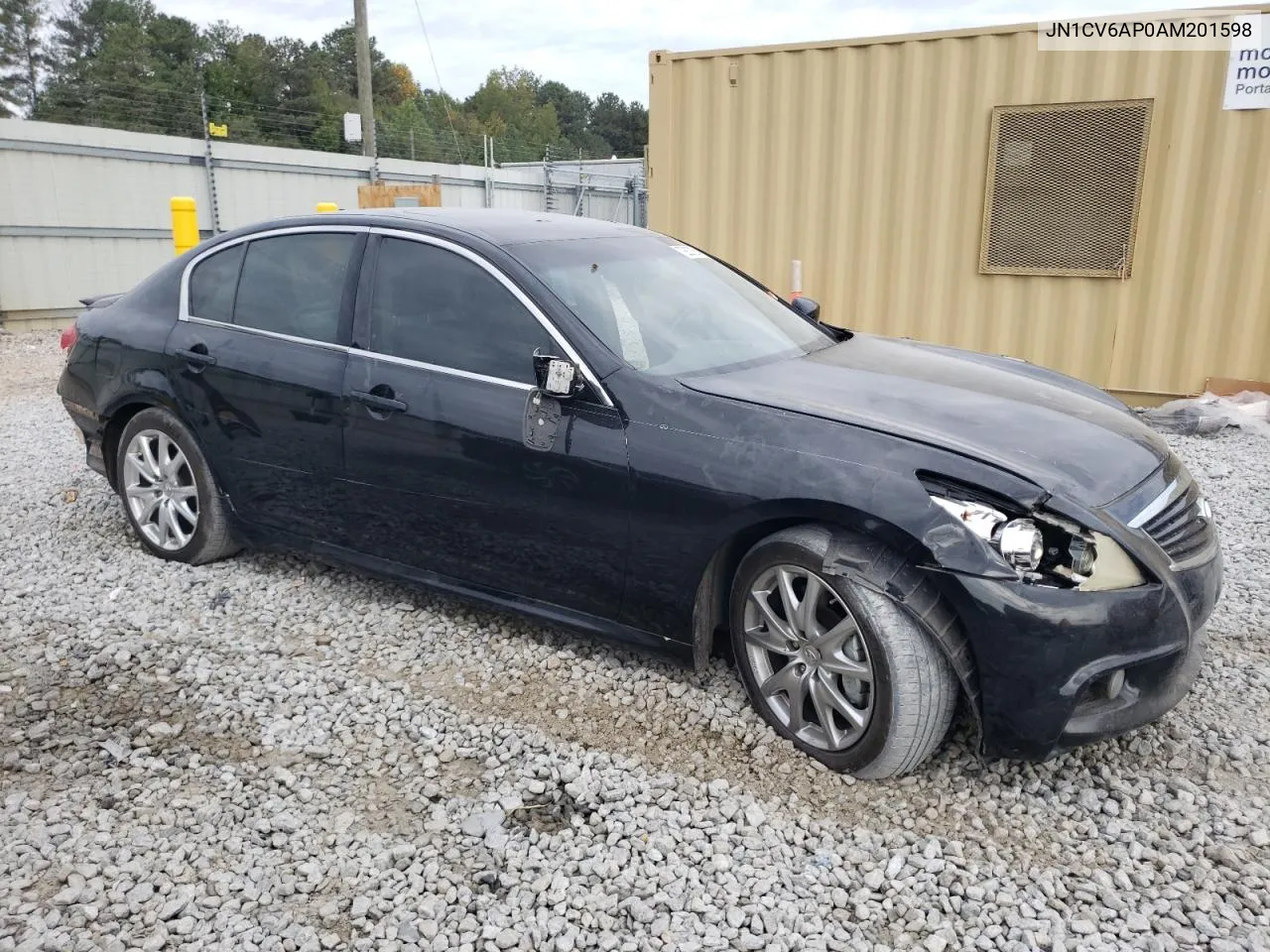 2010 Infiniti G37 Base VIN: JN1CV6AP0AM201598 Lot: 72837554