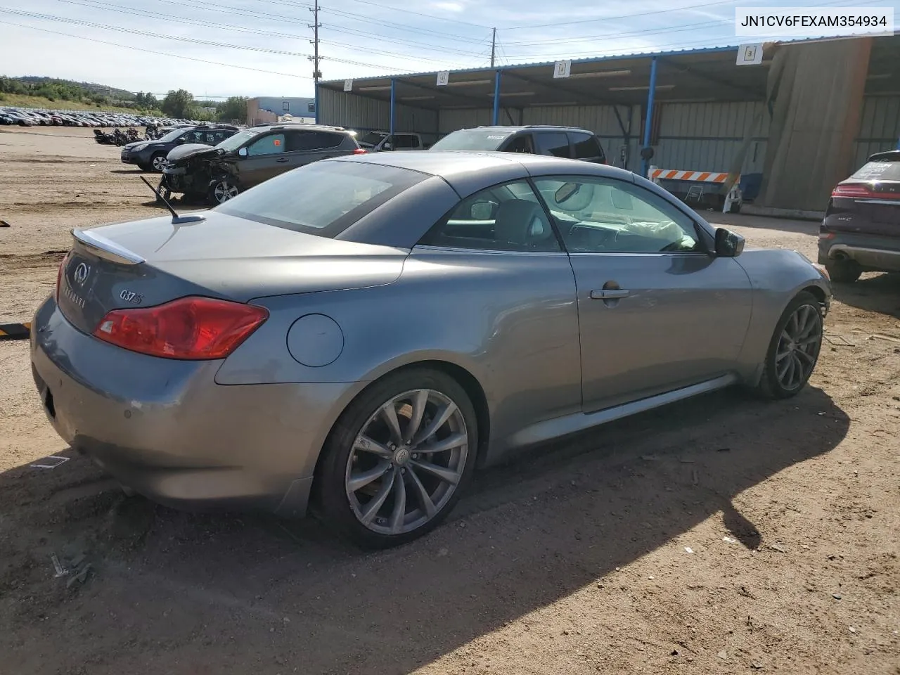 2010 Infiniti G37 Base VIN: JN1CV6FEXAM354934 Lot: 73004374