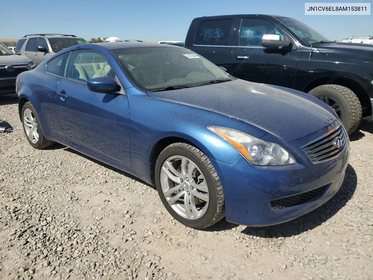 2010 Infiniti G37 VIN: JN1CV6EL8AM153811 Lot: 73173014