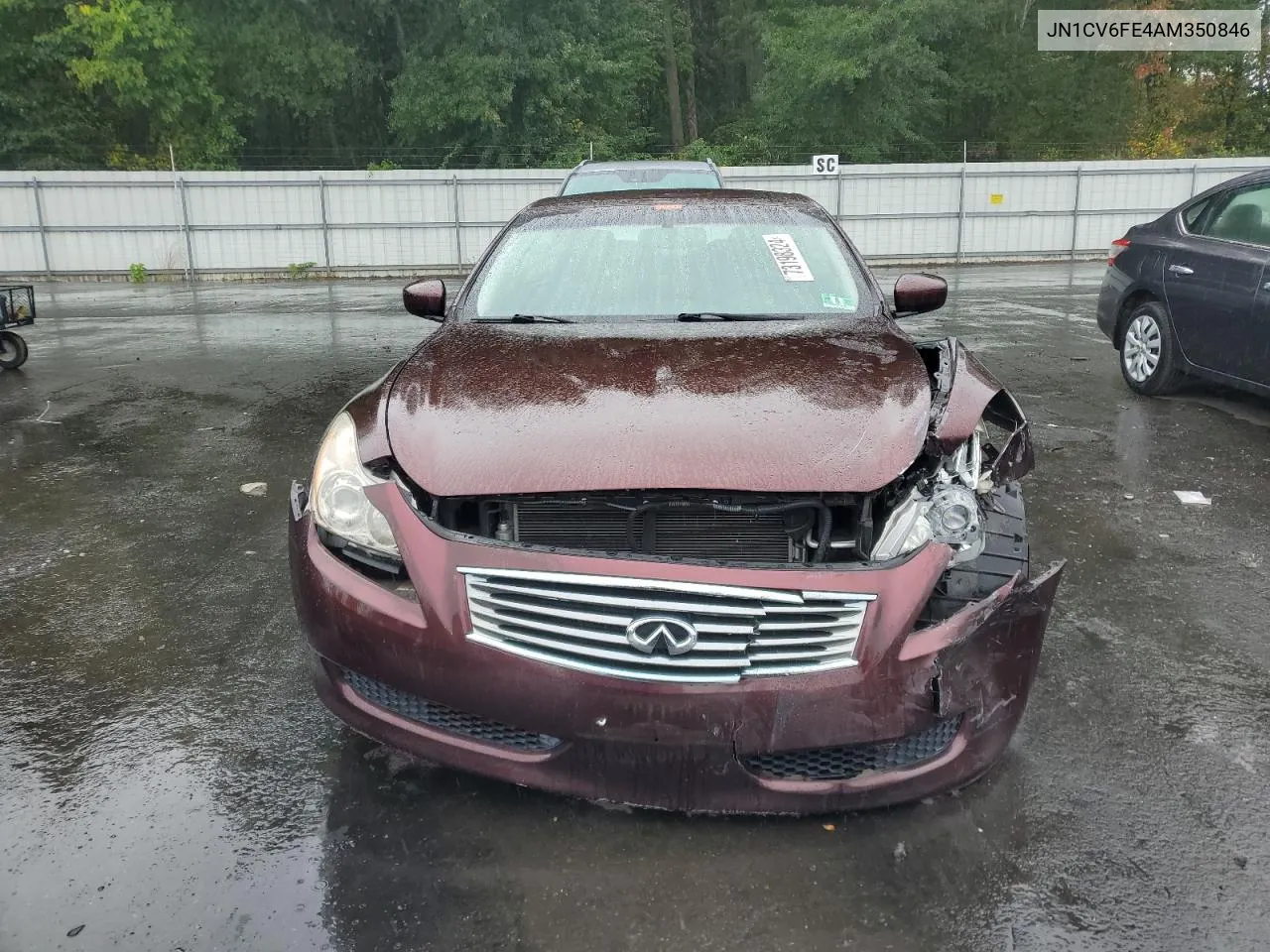 2010 Infiniti G37 Base VIN: JN1CV6FE4AM350846 Lot: 73198324